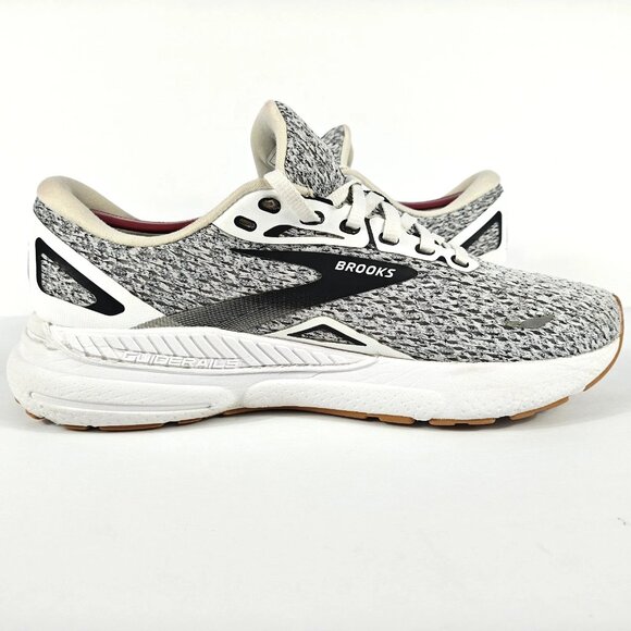 Brooks Adrenaline GTS 23 Women's Size 8 Running Shoes Sneakers Oreo 1203811B112 - Picture 10 of 16